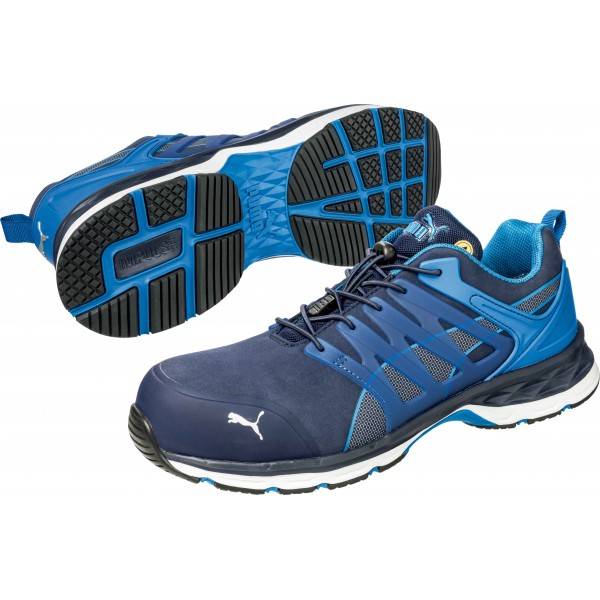 Chaussure basse PUMA Velocity 2.0 Bleu S1P ESD HRO SRC T.42 - 643850-42 - Image 2