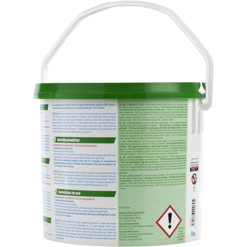 Correcteur de pH hth® pH PLUS poudre - 5 kg - 5 kg - Imagen 3