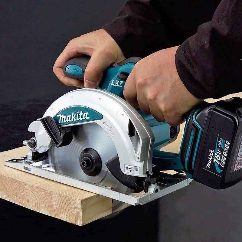 Scie circulaire 18V Ø165 mm - MAKITA - Sans batterie, ni chargeur - MakPac - DHS680ZJ - Image 3
