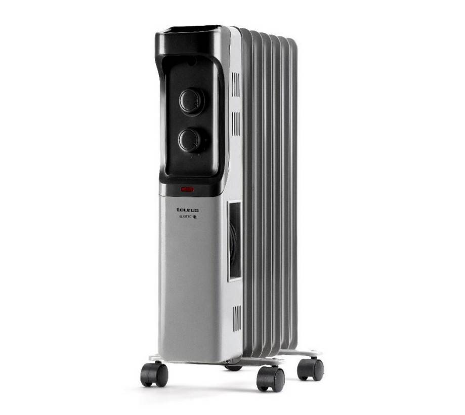 Radiateur bain d'huile 1500w gris/noir NEW DAKAR 1500 Taurus Alpatec