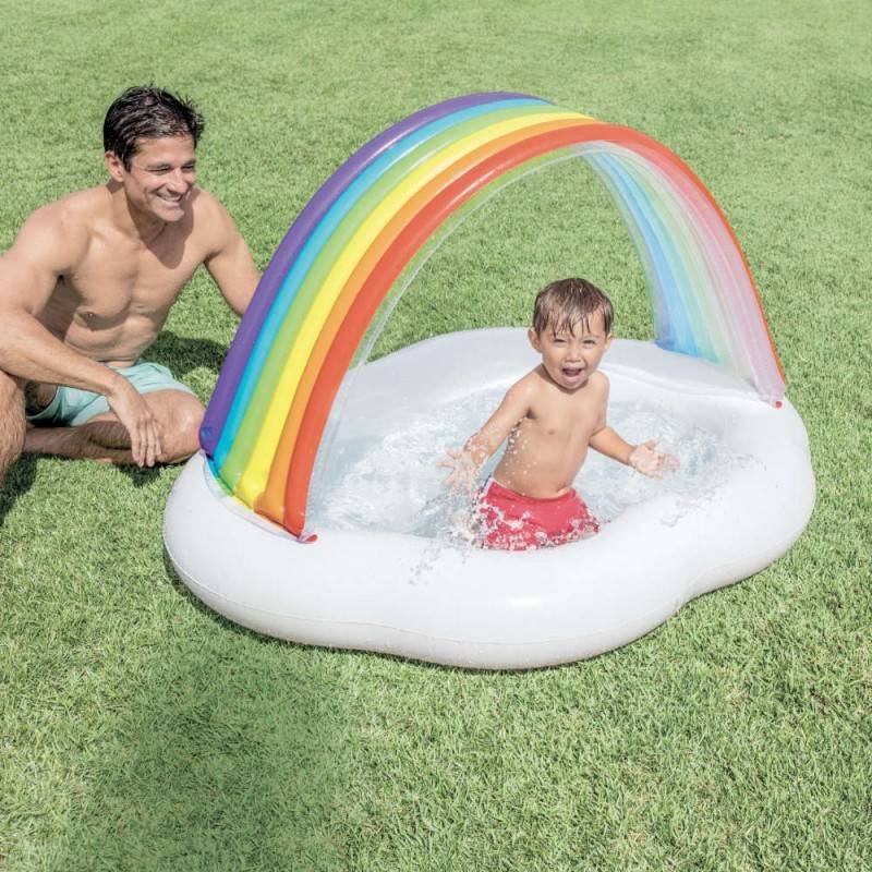 Intex - Piscinette enfant Arc en ciel Intex - Image 1