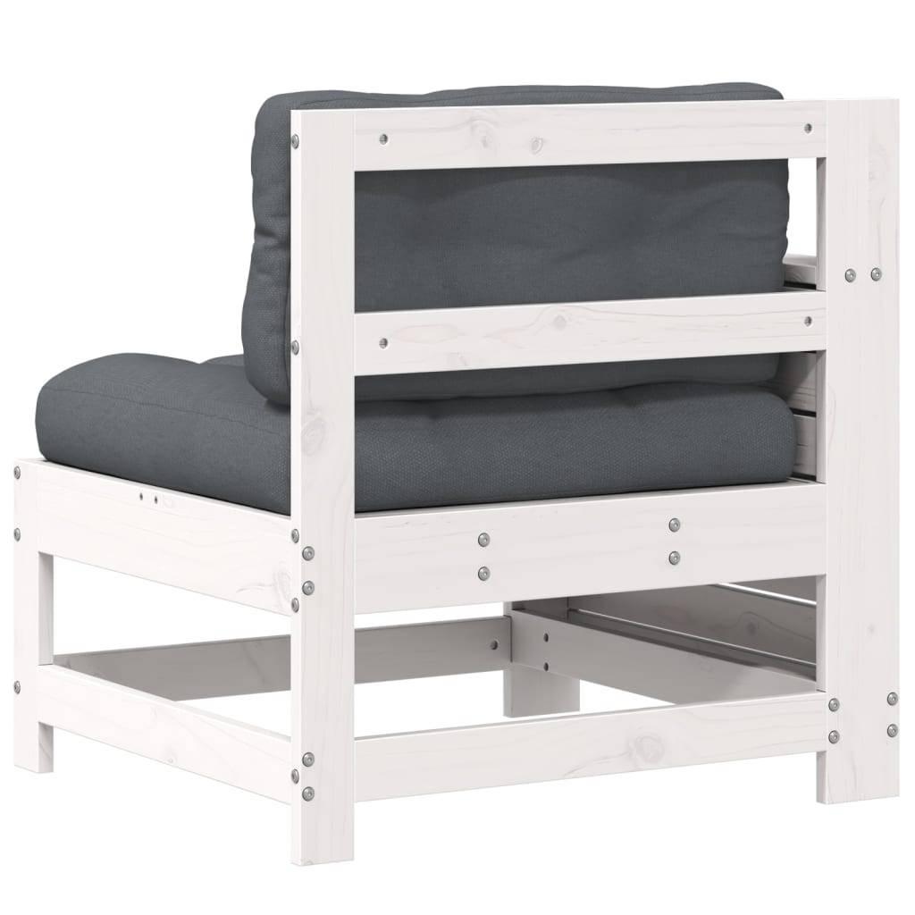 Prolenta Premium - Banc de jardin Blanc 62 X 69 cm - Prolenta Premium - Image 6