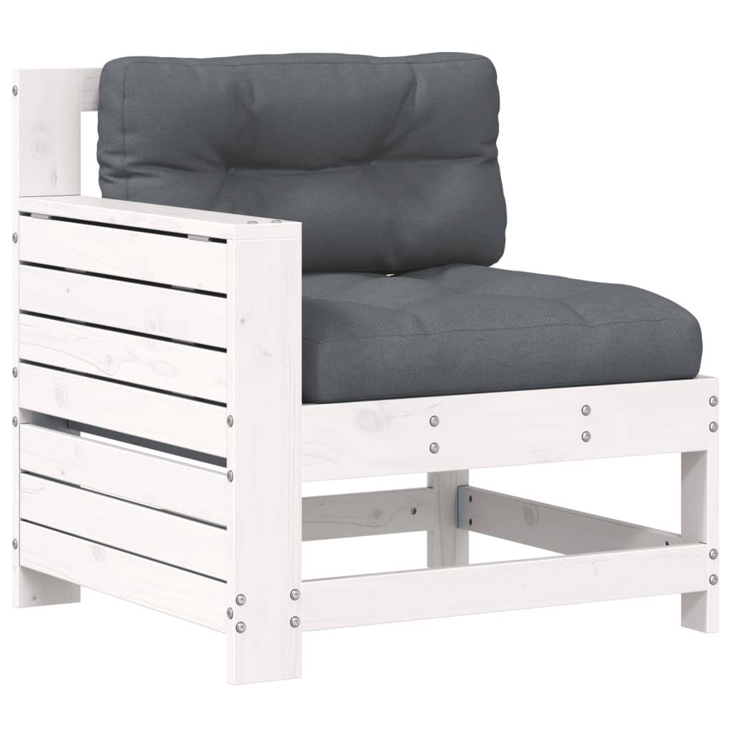 Prolenta Premium - Banc de jardin Blanc 62 X 69 cm - Prolenta Premium - Image 2