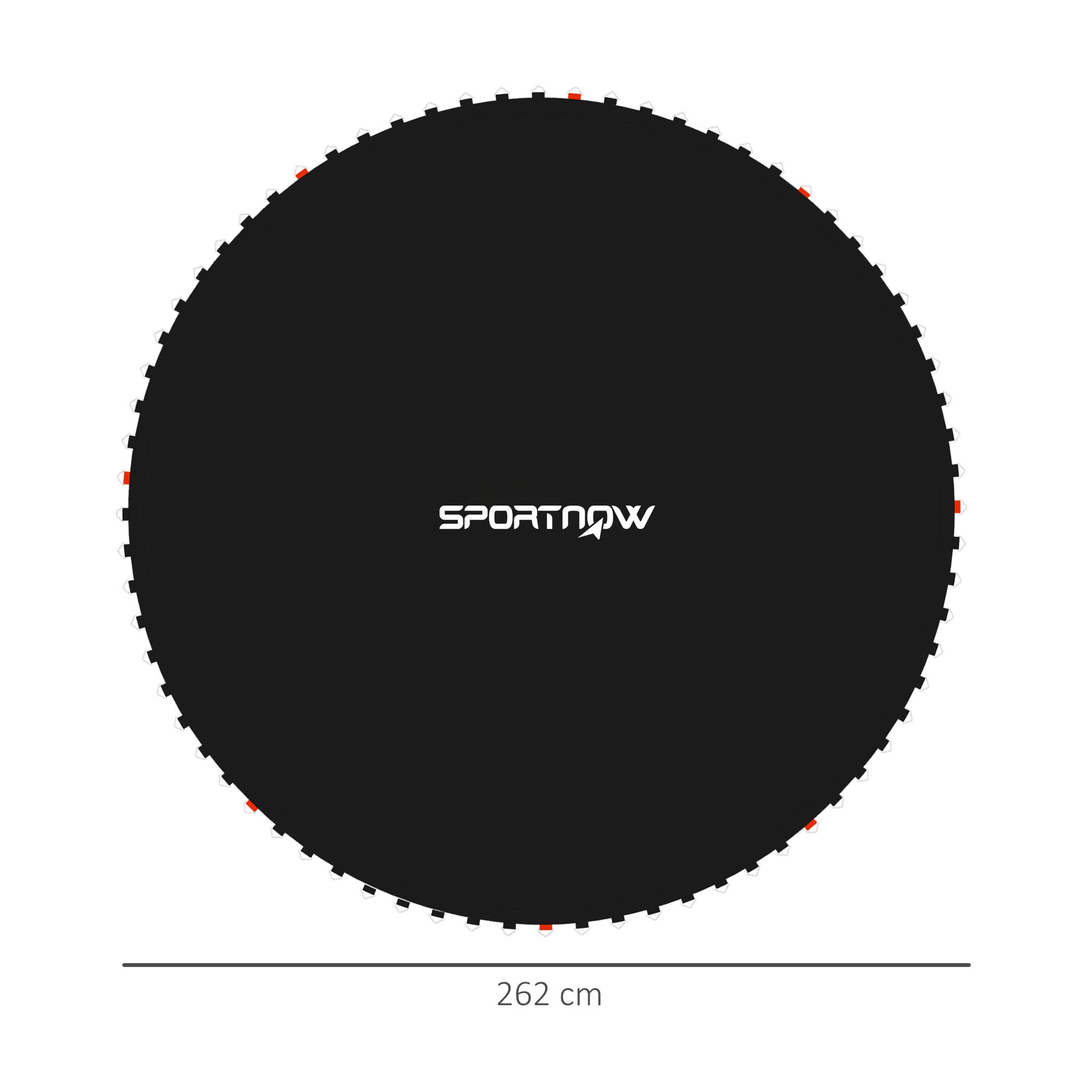 Sportnow - Tapis de rechange trampoline Ø 3 m ressorts 14 cm outil 54 crochets en V inclus - SPORTNOW - Imagen 3