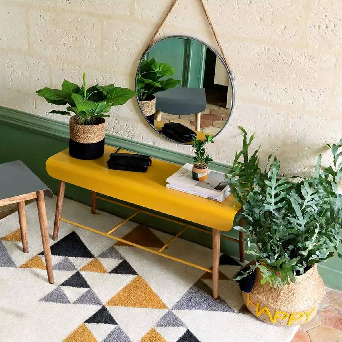 Atmosphera - Miroir "Corde" métal noir D38cm - Atmosphera Créateur d'intérieur - Imagen 4