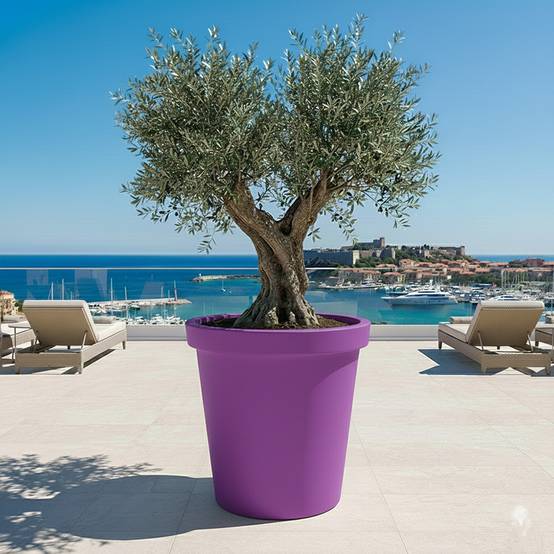 Pot de fleurs 420l delight - plast'up rotomoulage - Image 4