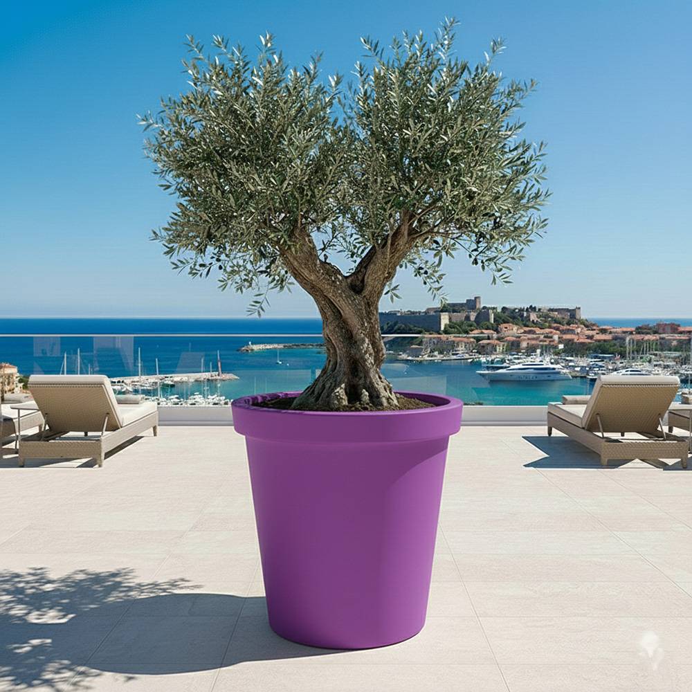 Pot de fleurs 420l delight - plast'up rotomoulage - Image 4