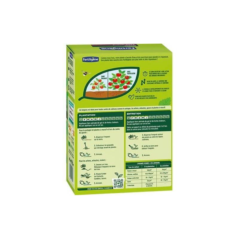 Fertiligène - Sangre Seca Uab Fertiligene - Fsan12 - 1,2 Kg - Efecto Revitalizante - Ideal Para Flores Y Huerto - Imagen 2
