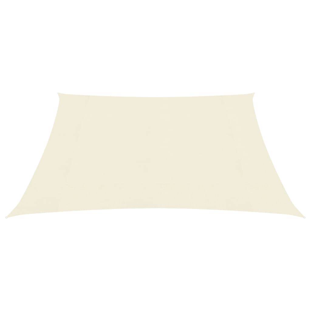 Helloshop26 - Voile d'ombrage 160 g/m² 4 x 4 m pehd crème - Imagen 2