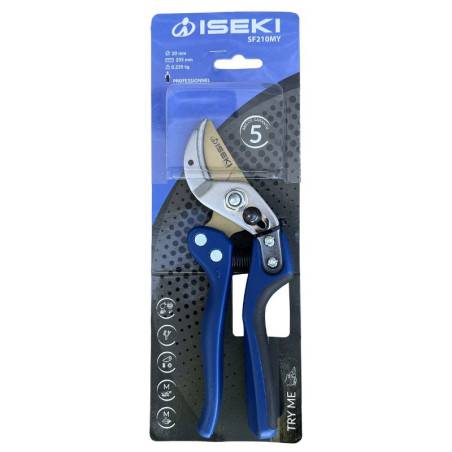 Iseki - Sécateur ISEKI - SF210MY téflon contre lame type enclume à usage pro