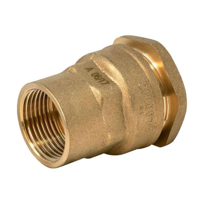 Raccord laiton PN16 à compression femelle 2" pour tuyau PEHD Ø63 mm