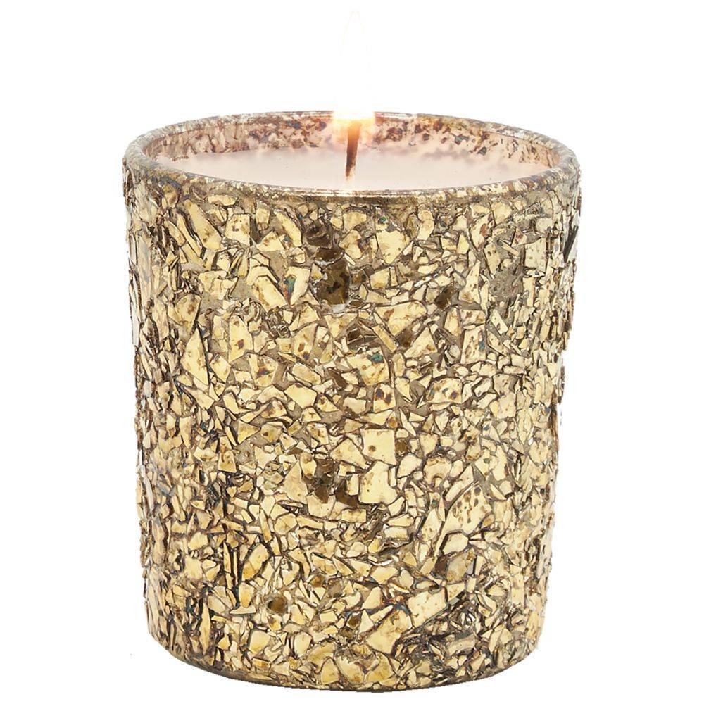 Aubry Gaspard - Bougie en verre doré (Lot de 6) - Imagen 3