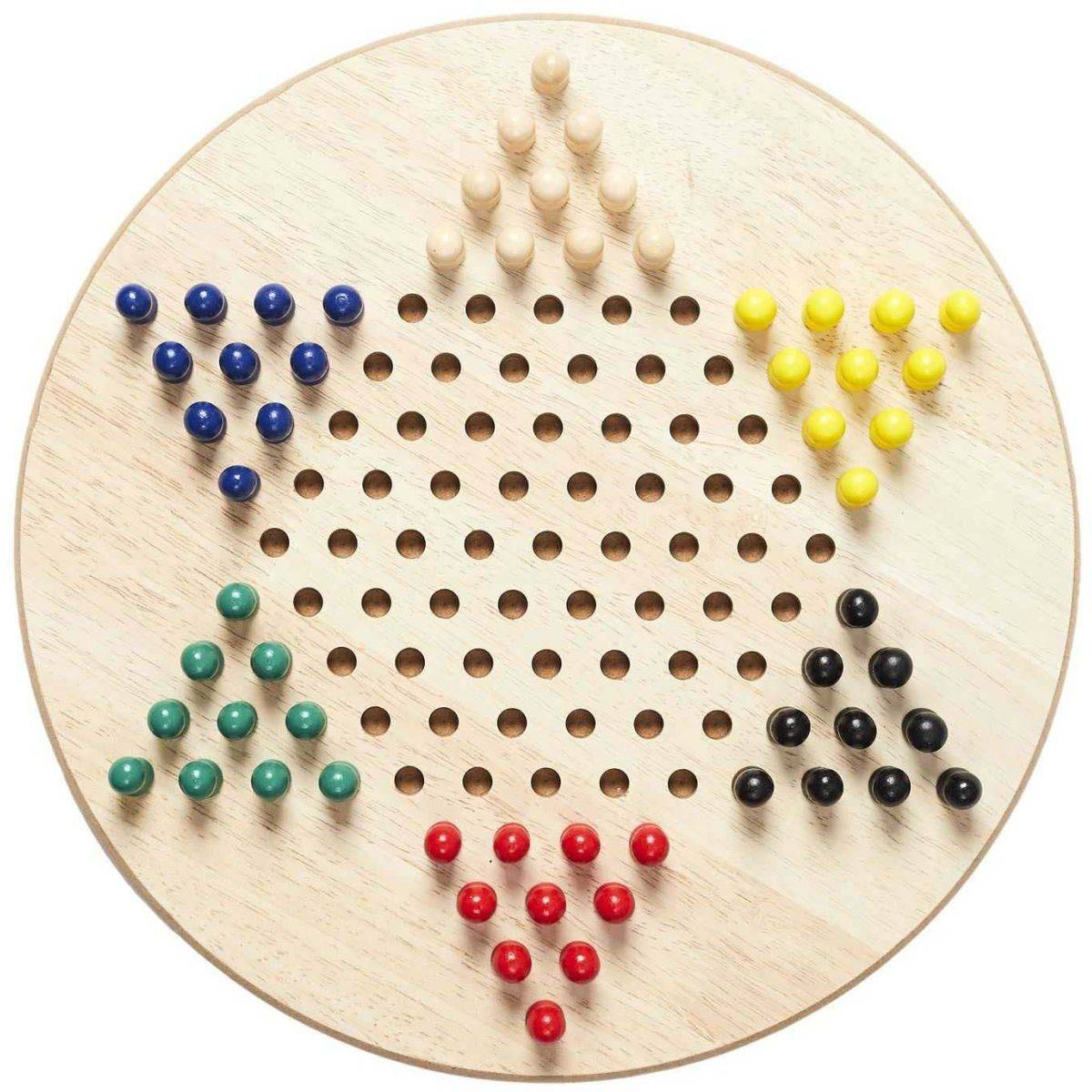 Mister Gadget - Jeu de dames chinoises en bois