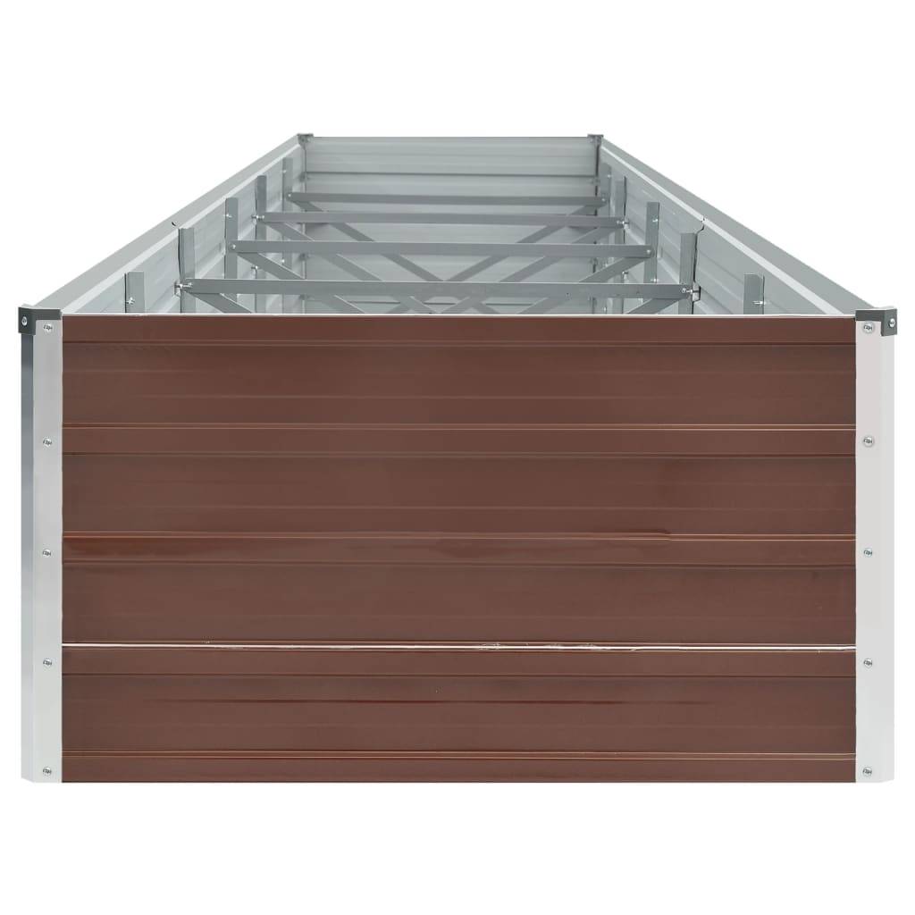 Prolenta Premium - Jardinière acier marron 480 x 80 x 45 cm - Prolenta premium p365.9 - Image 4