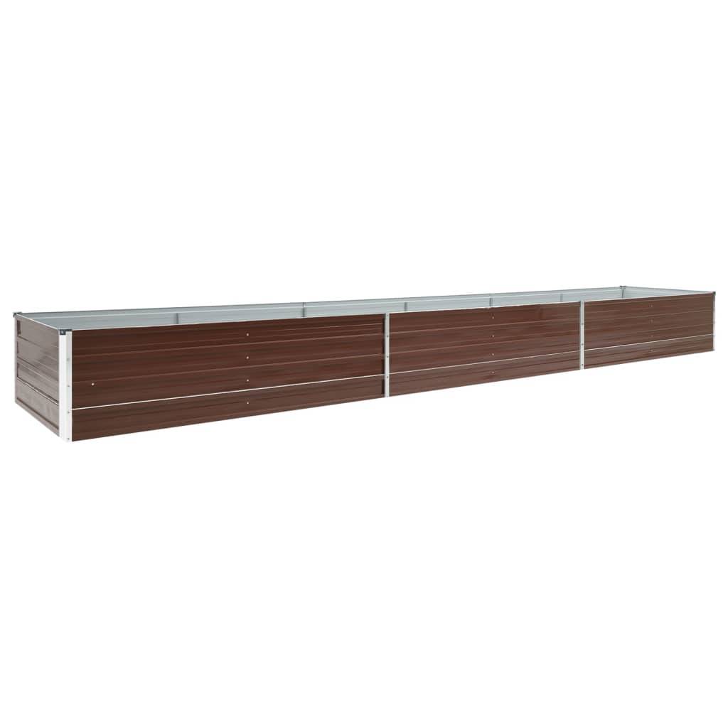 Prolenta Premium - Jardinière acier marron 480 x 80 x 45 cm - Prolenta premium p365.9 - Image 1