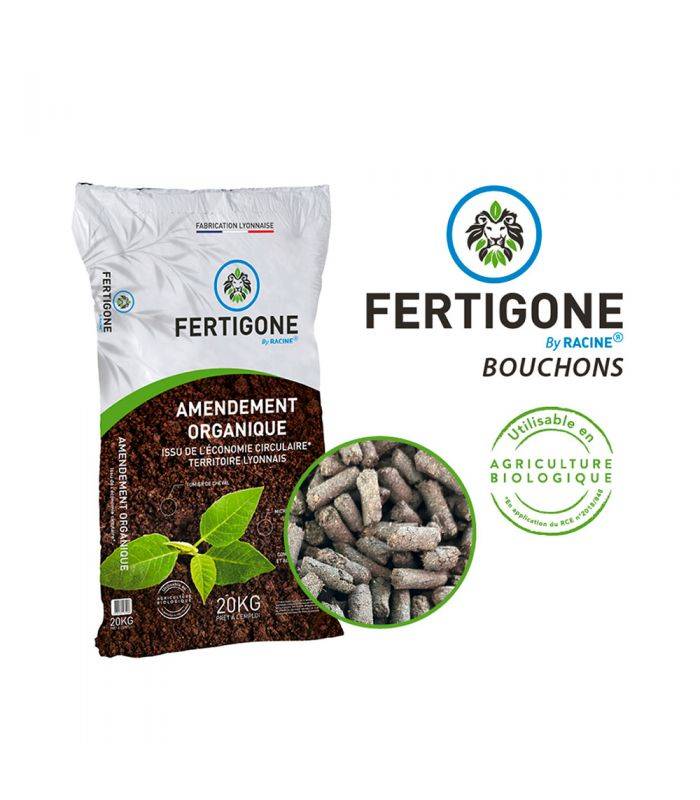 Paillage compost bio d'amendement nutritif 20kg RACINE PRO117 - Image 1