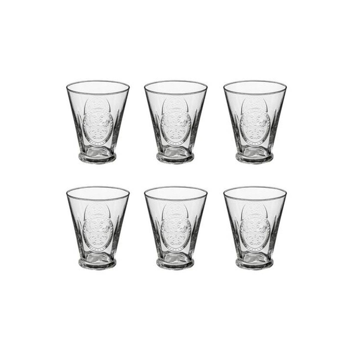 Lot de 6 Gobelets Hauts "Carmela" 34cl Transparent - Image 1