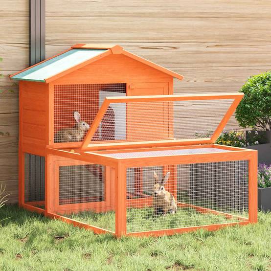 Vidaxl - Cage pour animaux Bois vidaXL 170346 - Imagen 1