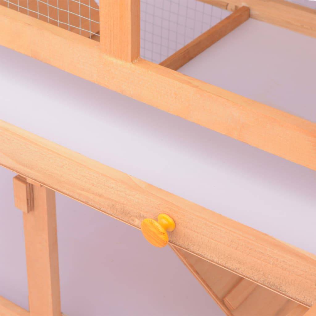 Vidaxl - Cage pour animaux Bois vidaXL 170346 - Imagen 7
