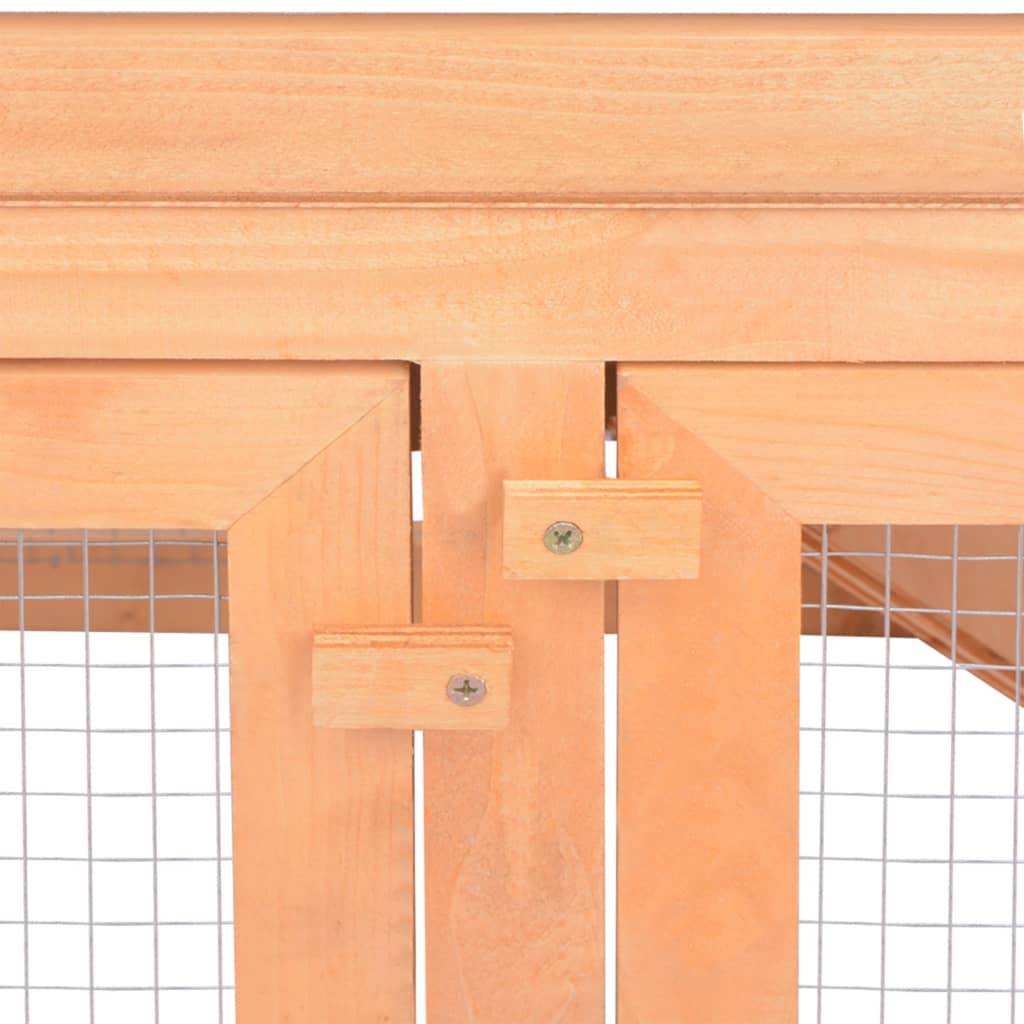 Vidaxl - Cage pour animaux Bois vidaXL 170346 - Imagen 4