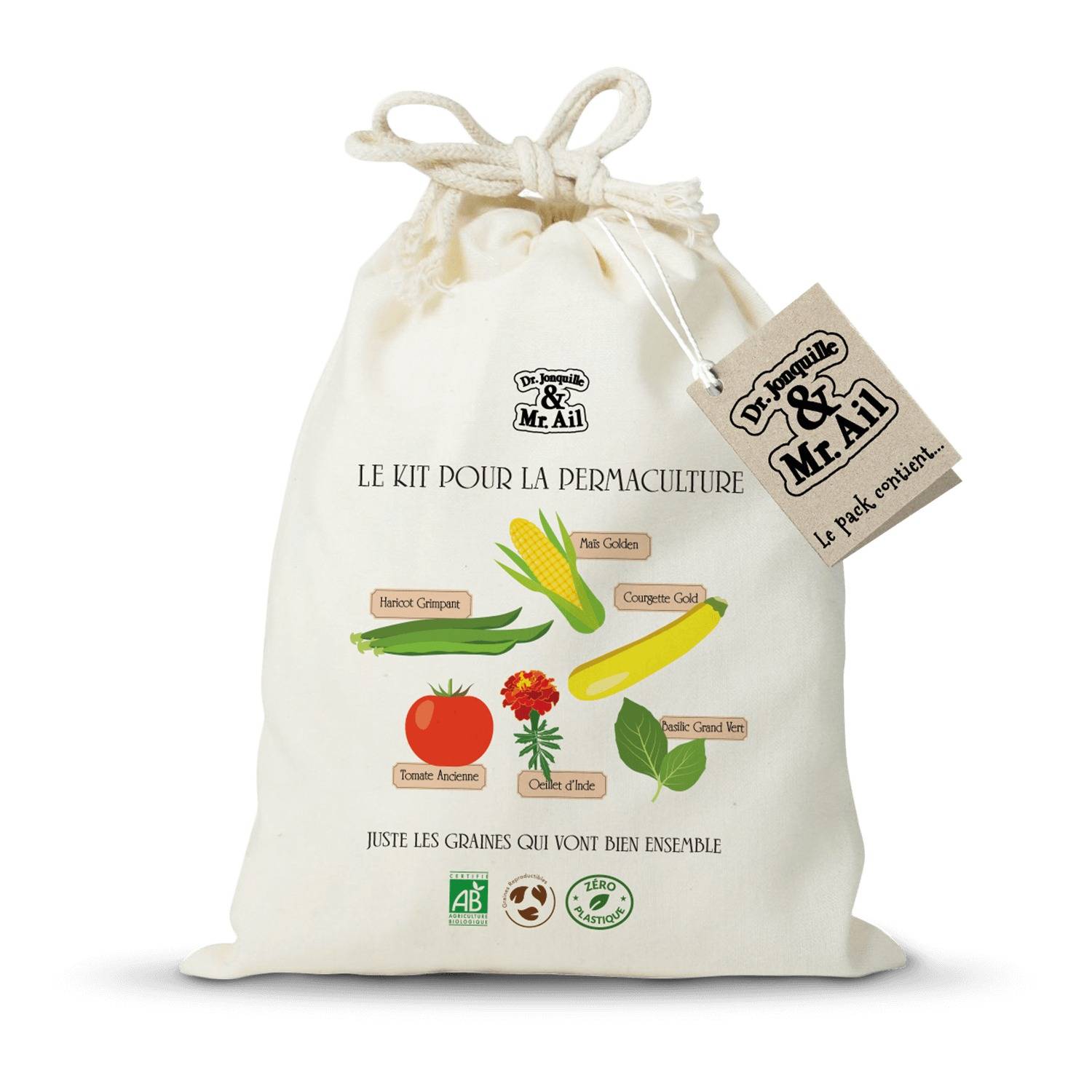 Kit de graines bio pour la permaculture - Imagen 1