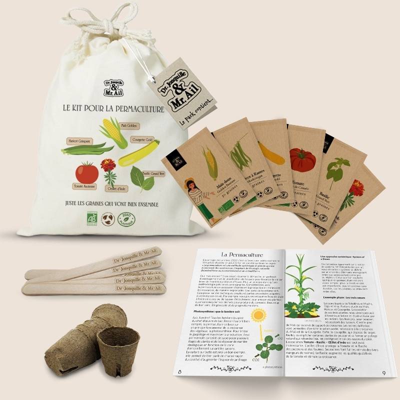Kit de graines bio pour la permaculture - Imagen 2