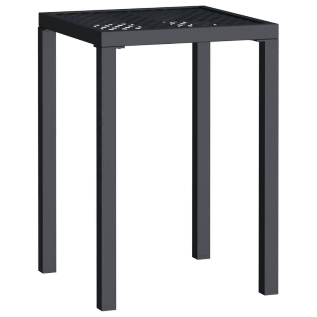 PANGIVO - Table de Jardin Anthracite 50 x 50 x 72 cm Acier - PANGIVO - Image 2