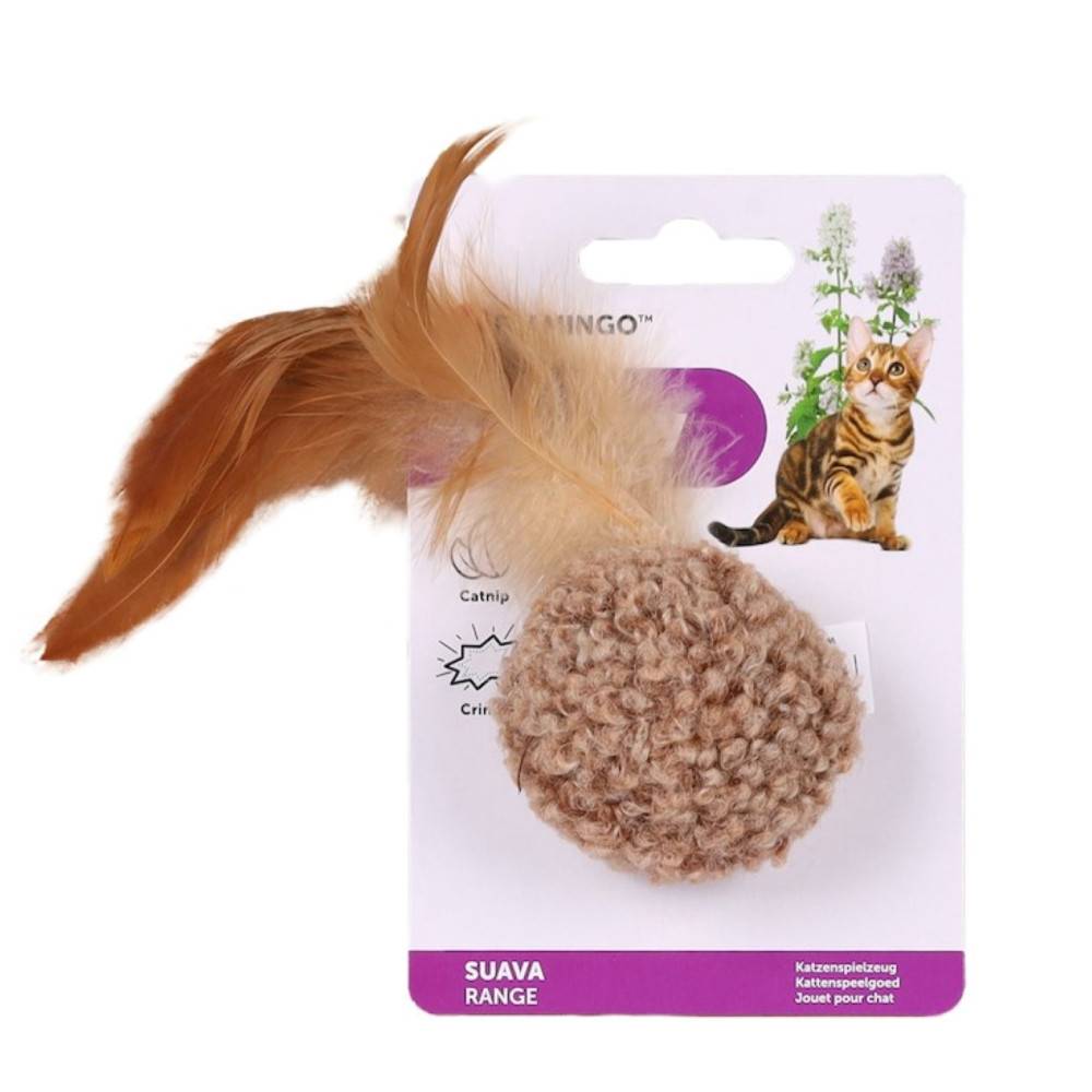 1 Balle SUAVA ø 4.5 cm jouet pour chat couleur aléatoire - Imagen 6