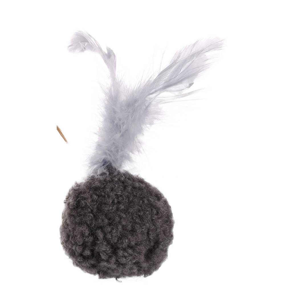 1 Balle SUAVA ø 4.5 cm jouet pour chat couleur aléatoire - Imagen 4