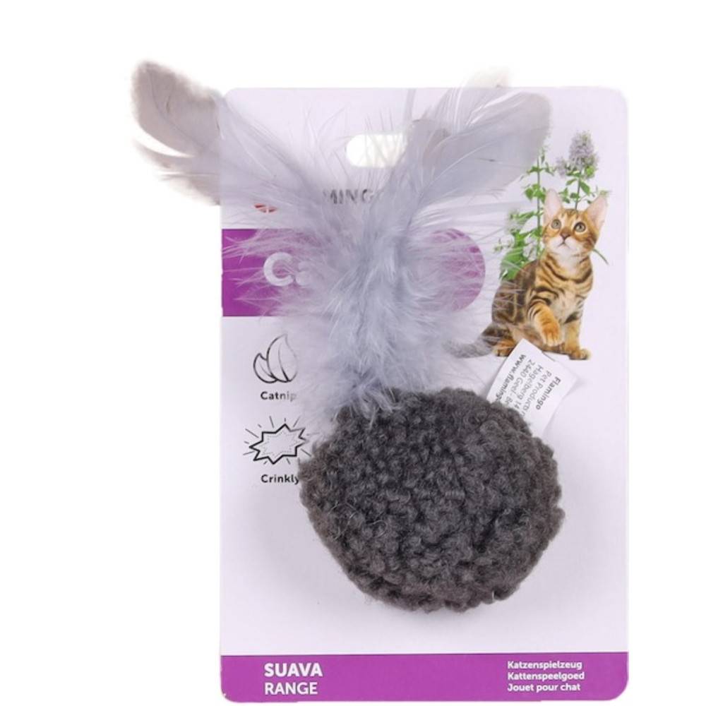 1 Balle SUAVA ø 4.5 cm jouet pour chat couleur aléatoire - Imagen 7