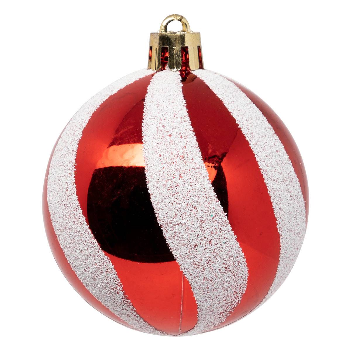 1 lot de 36 boules de Noël assorties dorées (4 cm de diamètre