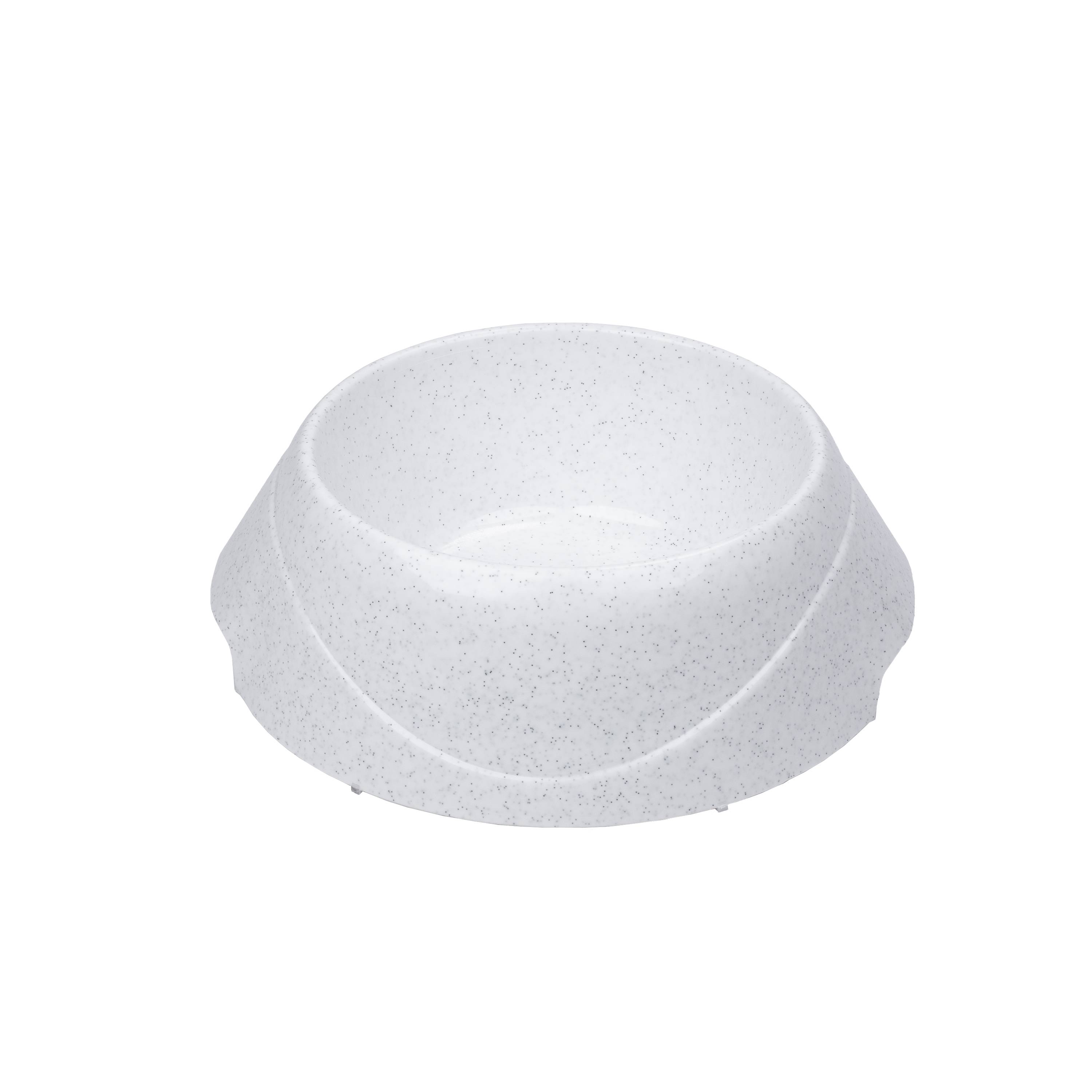 Ferplast - Ferplast Gamelle pour chien Magnus - Gamelle en plastique durable, antidérapante et écologique , 1,2 litre, Gris