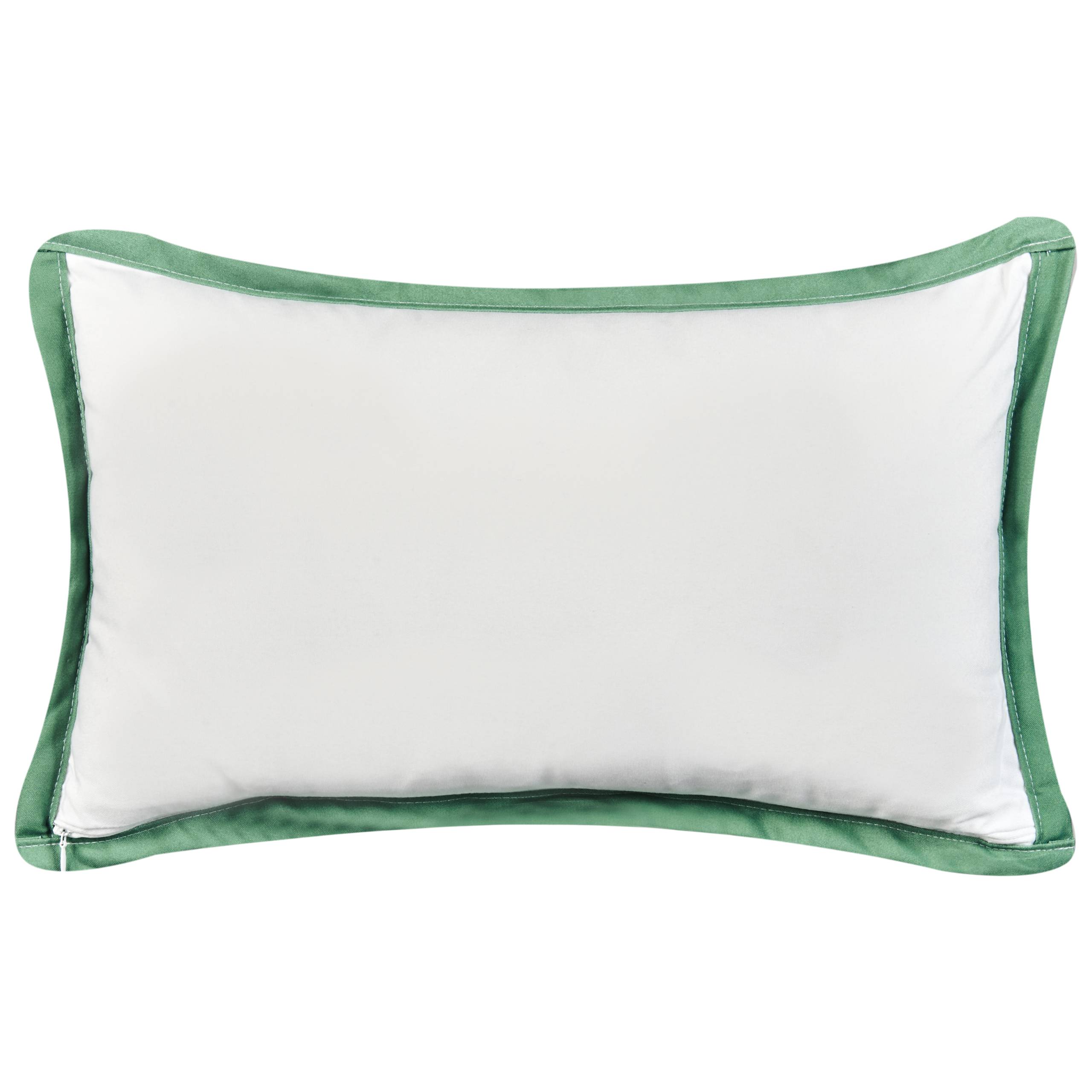 Beliani - Coussin d'extérieur Polyester Vert MEADOW - 30x50x12- Beliani - Image 5