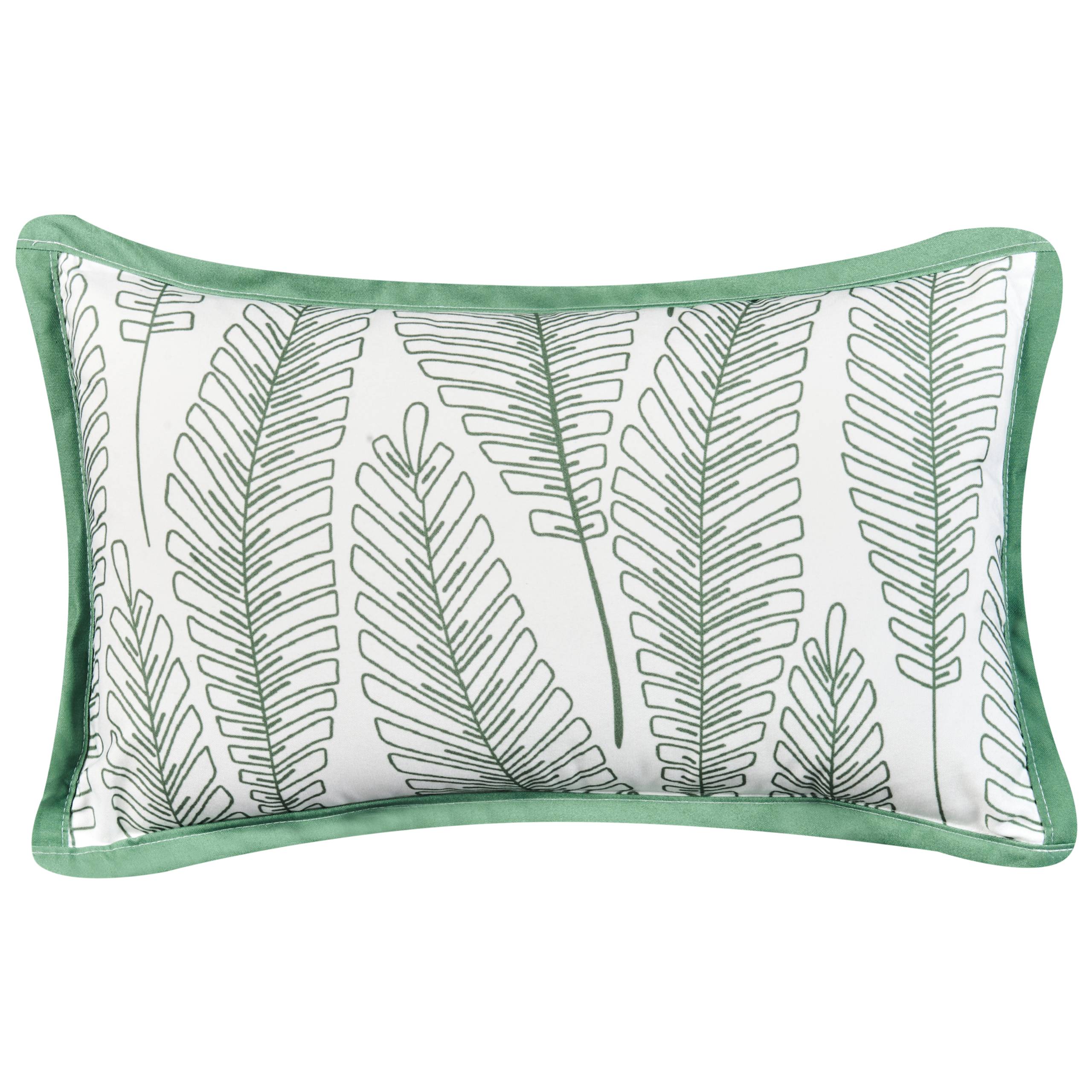 Beliani - Coussin d'extérieur Polyester Vert MEADOW - 30x50x12- Beliani - Image 4