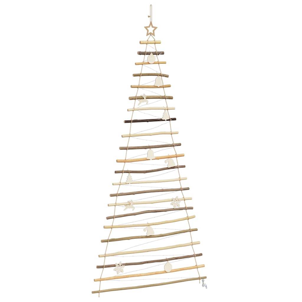 ComfortXL - Très Grand Sapin Mural en Bois Massif Lumineux LED pour Décoration de Fête 210 cm – ComfortXL Outdoor Living - Image 4