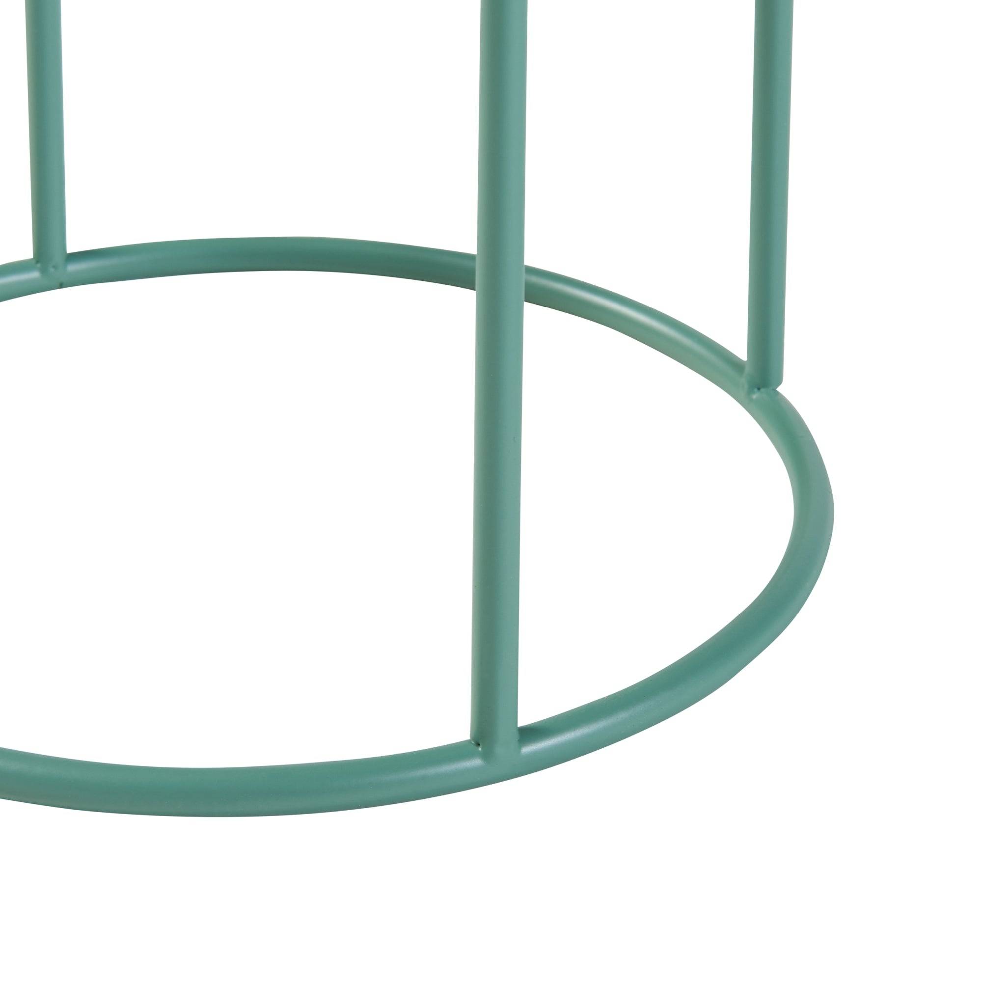 Porte-plantes style intemportel support 32 x 20 cm vert - Image 5