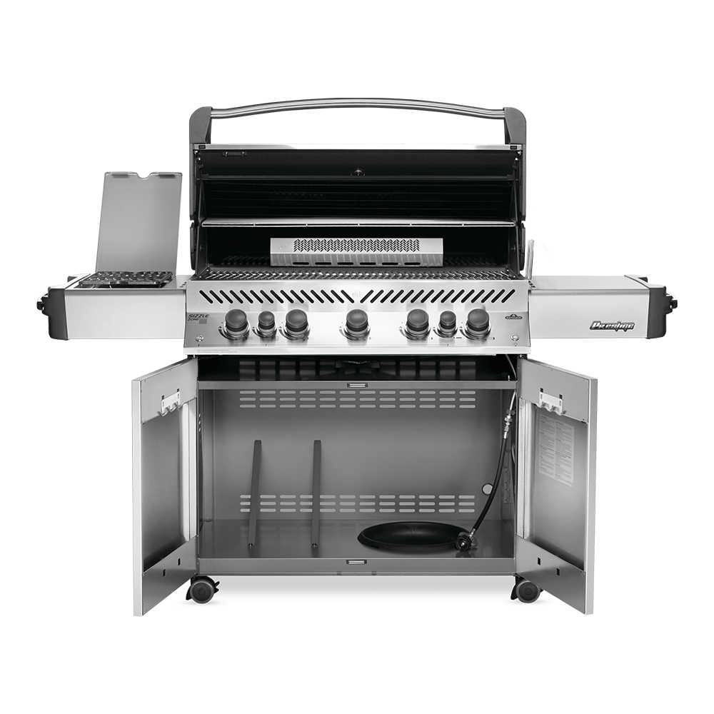 Napoleon - Barbecue à gaz Prestige 665 - Inox + Sizzle Zone + Brûleur arrière IR - Imagen 5