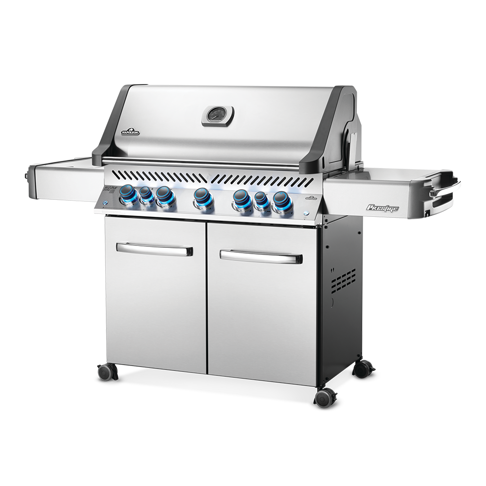 Napoleon - Barbecue à gaz Prestige 665 - Inox + Sizzle Zone + Brûleur arrière IR - Imagen 6