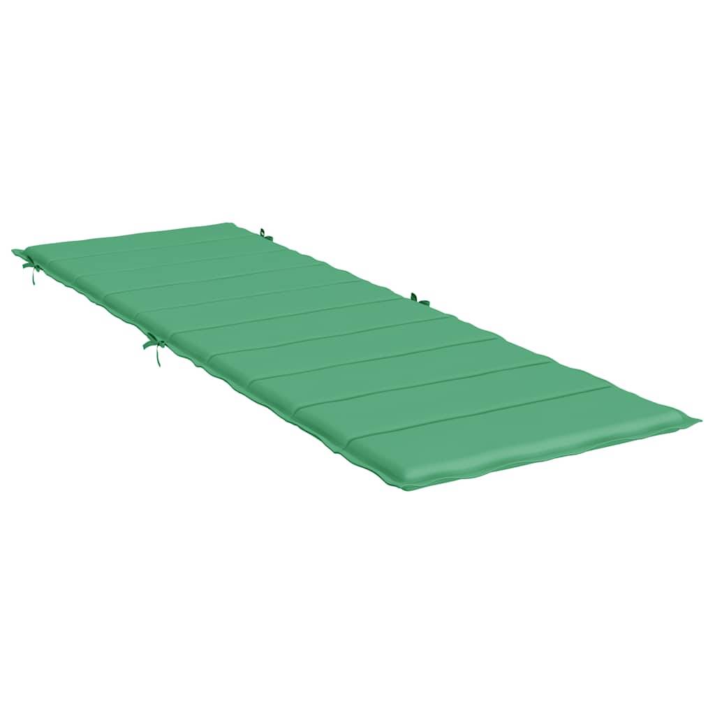 ComfortXL - Coussin Bain de Soleil Tissu Oxford Imperméable et Rembourré pour Transat Jardin Vert 186x58cm – ComfortXL Outdoor Living - Image 4