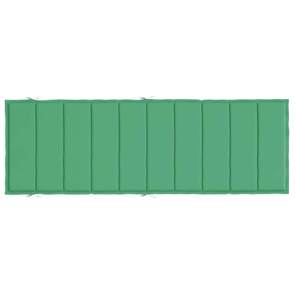 ComfortXL - Coussin Bain de Soleil Tissu Oxford Imperméable et Rembourré pour Transat Jardin Vert 186x58cm – ComfortXL Outdoor Living - Image 5