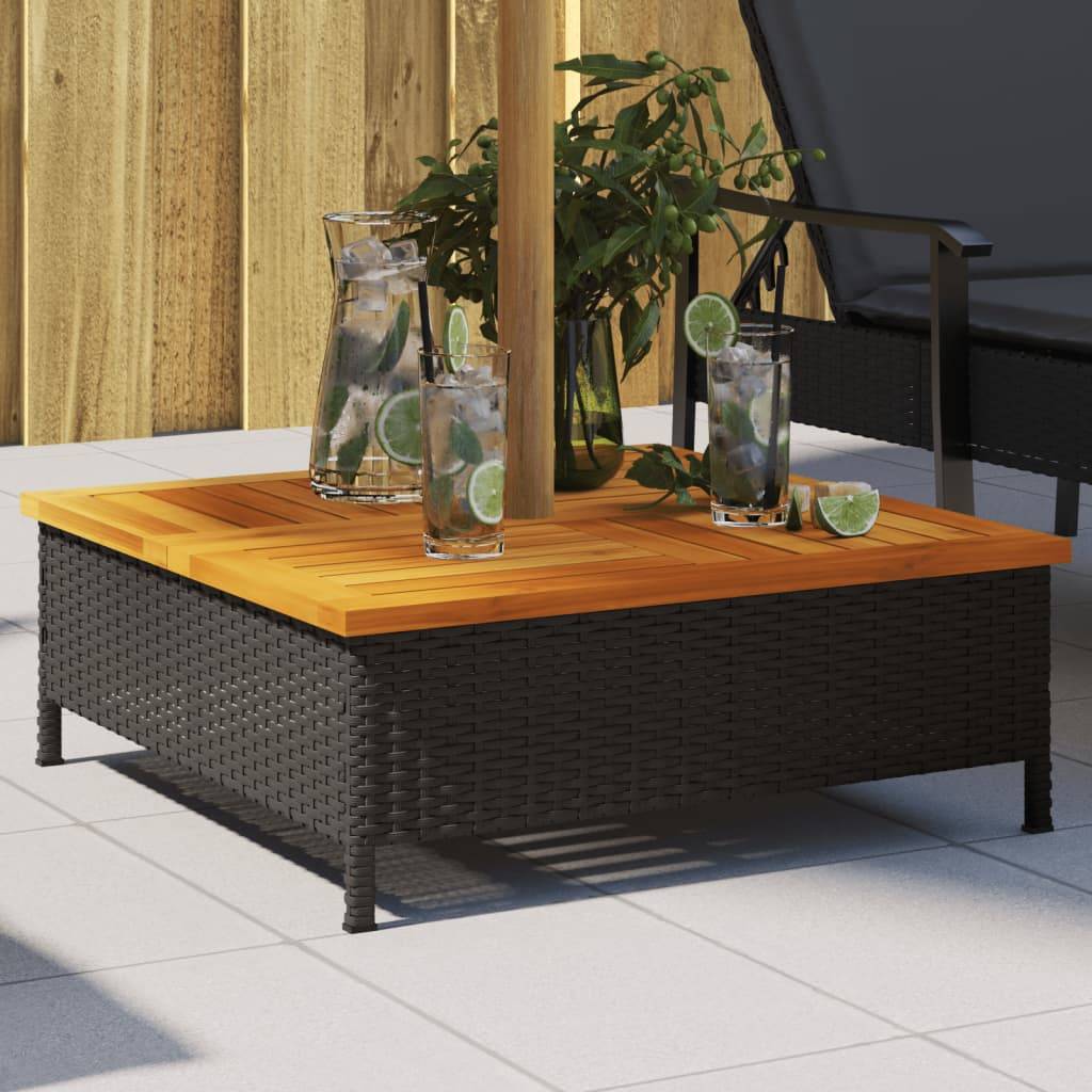Maison Chic - Couvercle de base de parasol - accessoire parasol noir 70x70x25 cm - MEUBLE PRO - Image 2