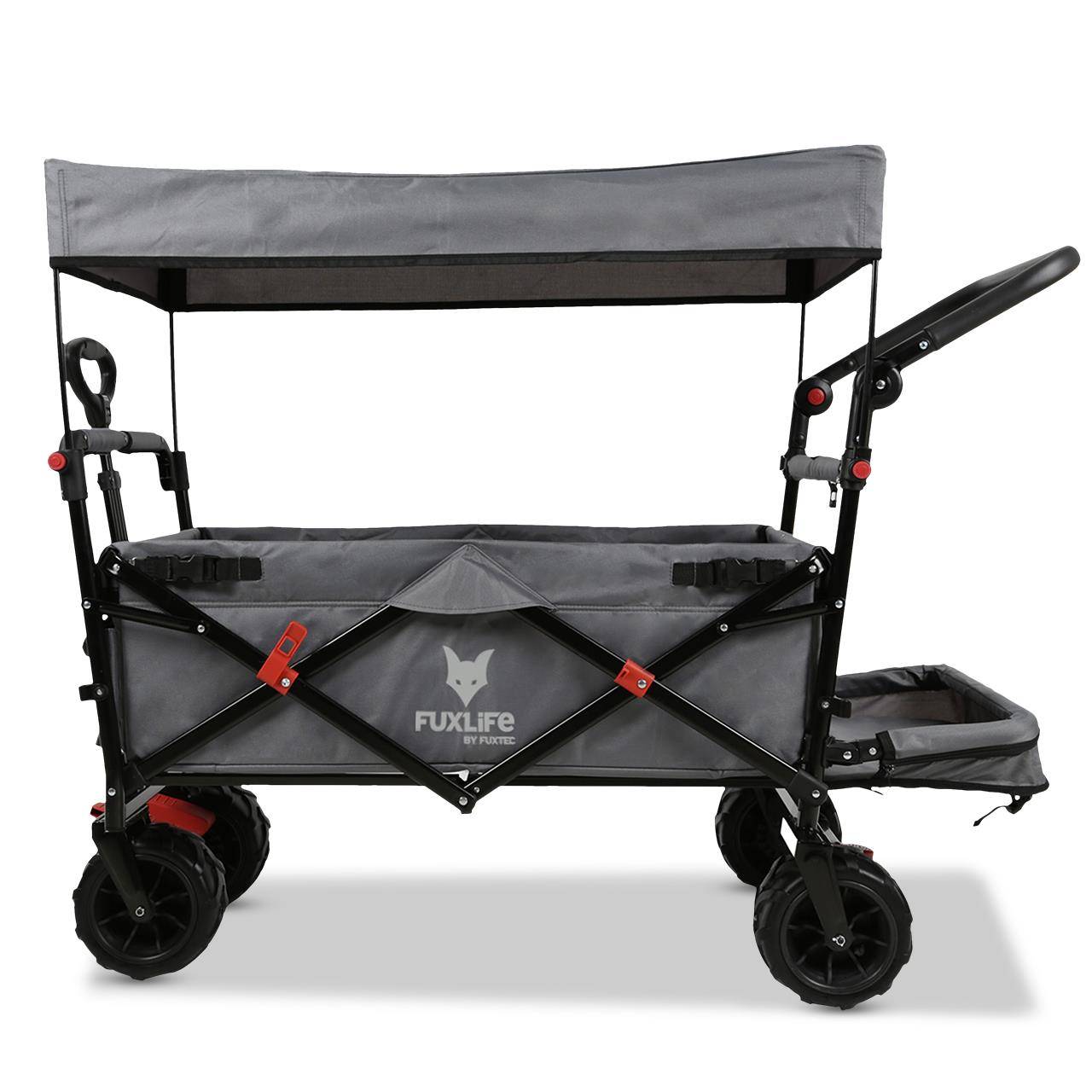 FUXTEC - Chariot de plage pliable FUXLIFE FX-CTB800 Roues tout-terrain sable - Image 1