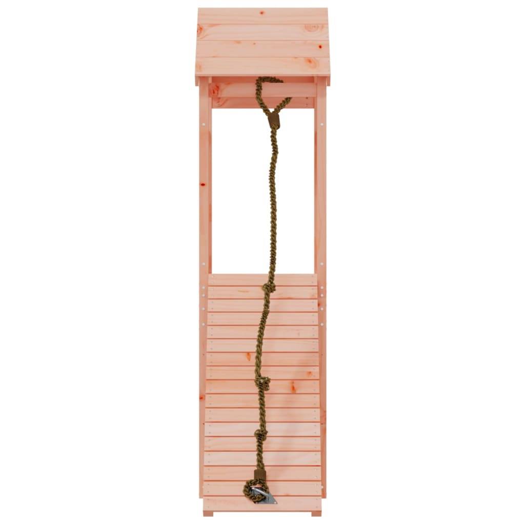 Helloshop26 - Maisonnette de jeu avec mur d'escalade 131 x 64 x 207 cm bois massif douglas - Imagen 3