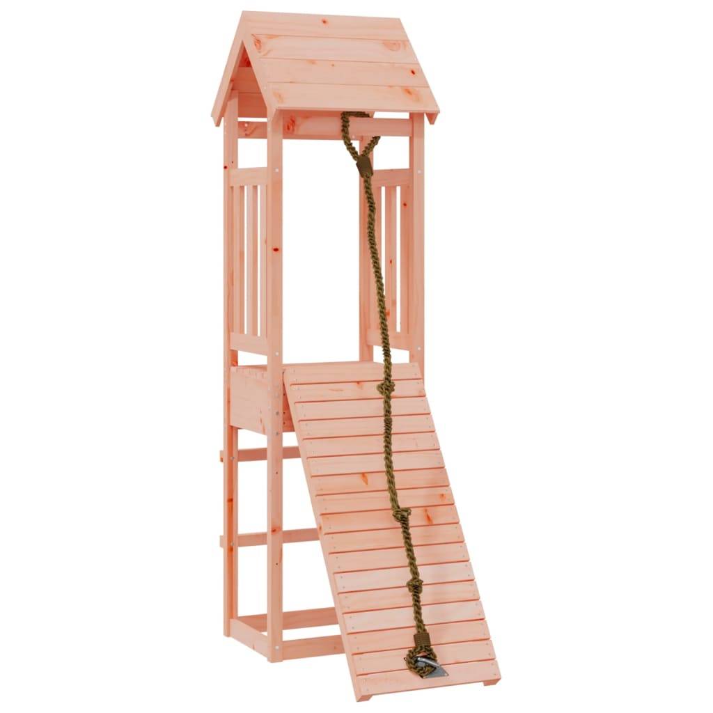 Helloshop26 - Maisonnette de jeu avec mur d'escalade 131 x 64 x 207 cm bois massif douglas - Imagen 2