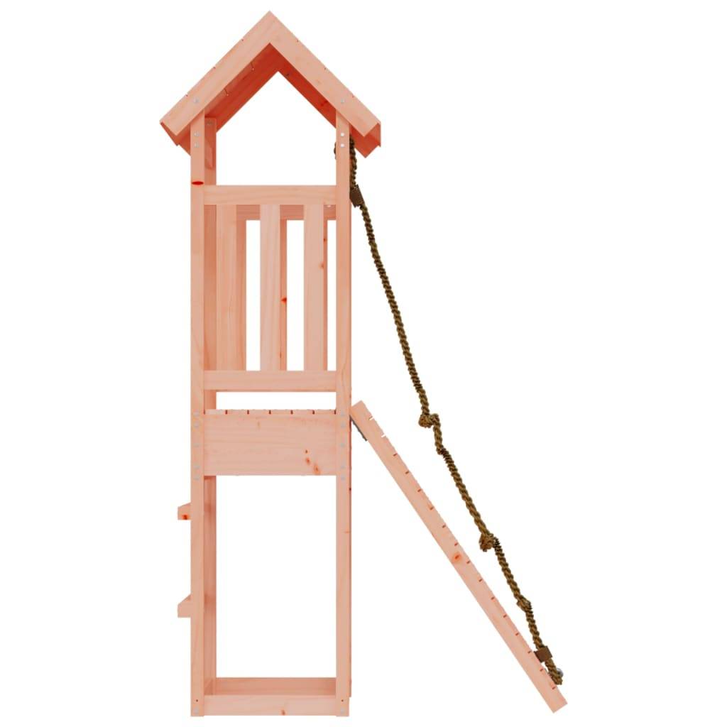 Helloshop26 - Maisonnette de jeu avec mur d'escalade 131 x 64 x 207 cm bois massif douglas - Imagen 4