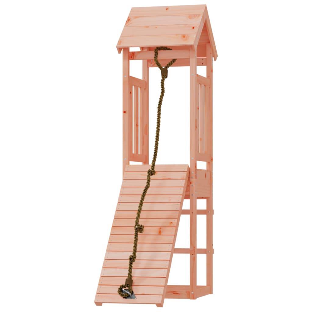 Helloshop26 - Maisonnette de jeu avec mur d'escalade 131 x 64 x 207 cm bois massif douglas - Imagen 1