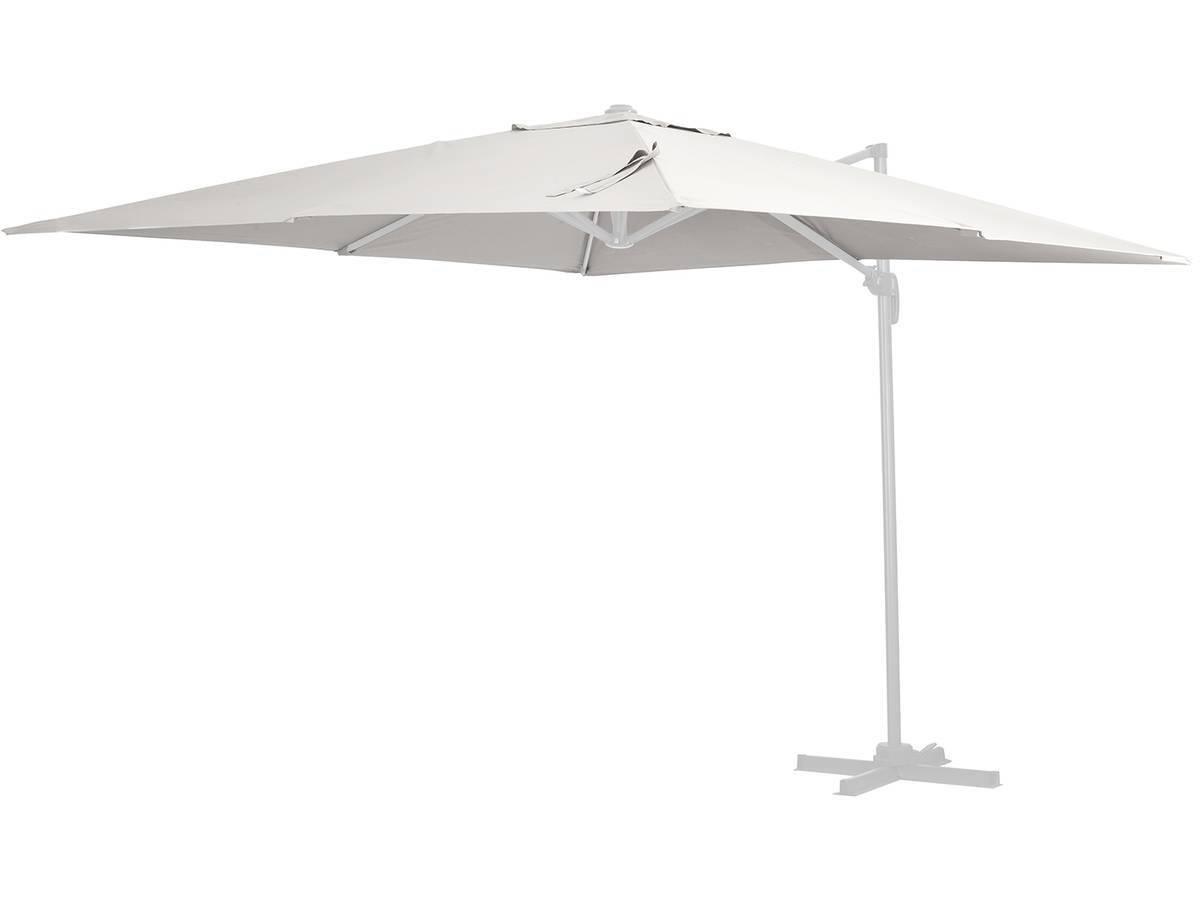 Toile Pour Parasol Jardin Déporté "sun 4" - 3 X 4 M - Ecru -habitat Et Jardin - Imagen 1