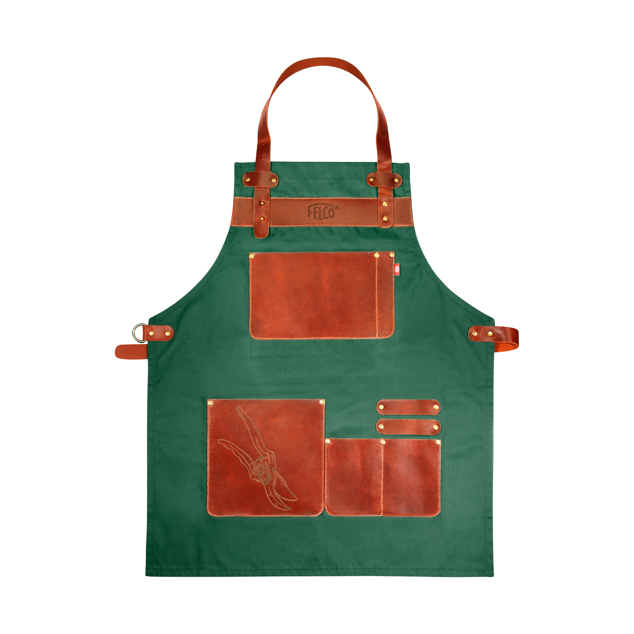 Felco - Tablier de jardinage en cuir et toile FELCO 490 - Image 1
