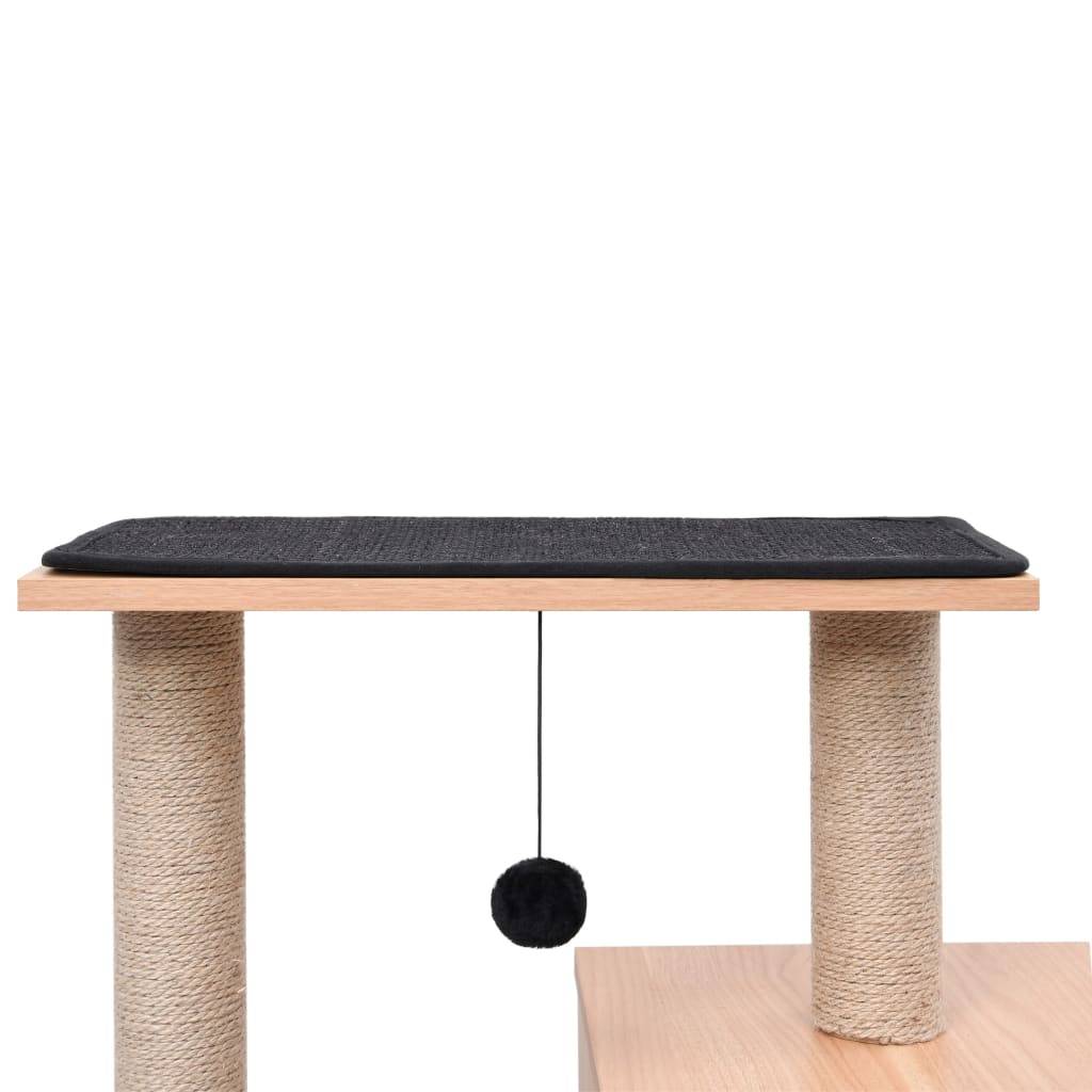 Vidaxl - Arbre à chat avec tapis à gratter en sisal 82 cm vidaXL 170922 - Imagen 4