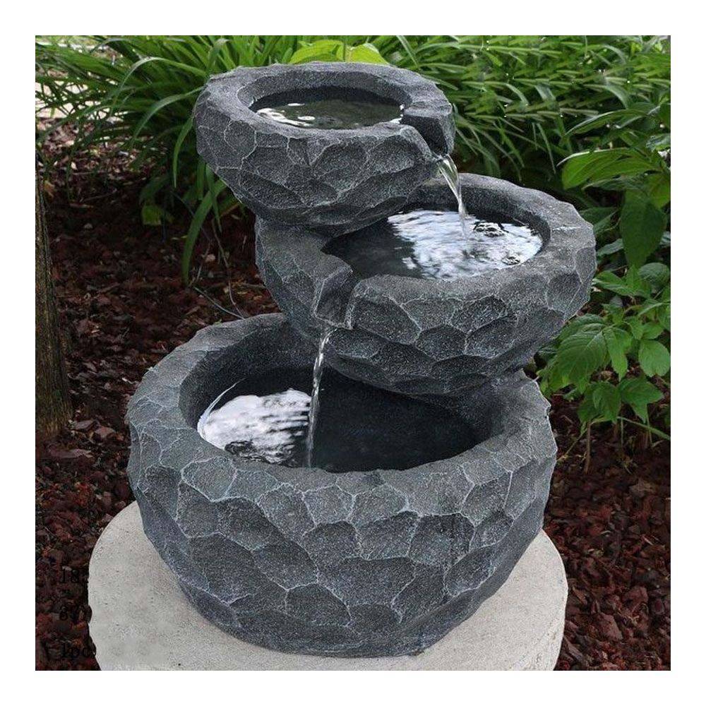 Just Sun - Fontaine extérieure en résine alimentation solaire Jim - Imagen 2